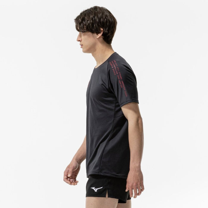 【ネコポス送料無料】ミズノMIZUNOバレーボールシャツN-XTプラクティスシャツ半袖吸汗速乾メンズレディースユニセックス大人V2MAC500