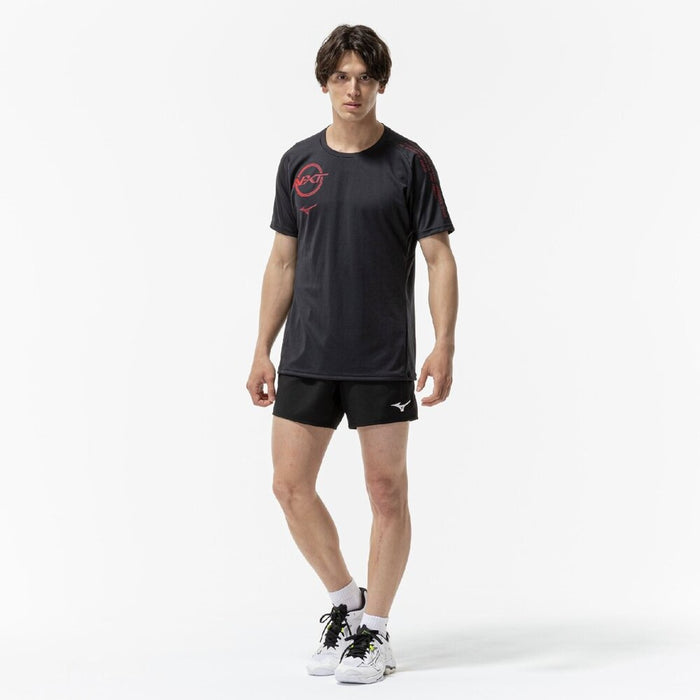 【ネコポス送料無料】ミズノMIZUNOバレーボールシャツN-XTプラクティスシャツ半袖吸汗速乾メンズレディースユニセックス大人V2MAC500