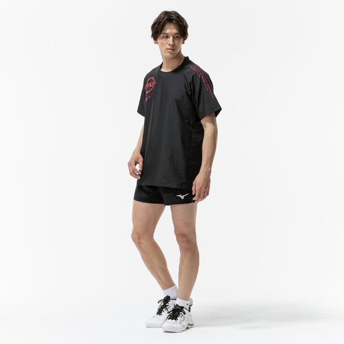 【ネコポス送料無料】ミズノMIZUNOバレーボールピステN-XT半袖DynamotionFitメンズレディースユニセックス大人V2MEC500