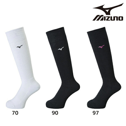 【ショップ限定エントリーでさらに+9倍】ミズノmizunoソックスV2MX8009バレーボールロングソックス23-25cm定番ワンポイントロゴ靴下