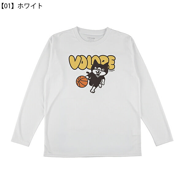 【ネコポス送料無料】スパッツィオSpazioJr.PippoレイアップロングプラシャツバスケットボールジュニアシャツVB-0006