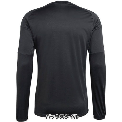 アディダスadidasレフェリージャージ長袖VE081-KF6643サッカー審判用シャツブラックメンズ