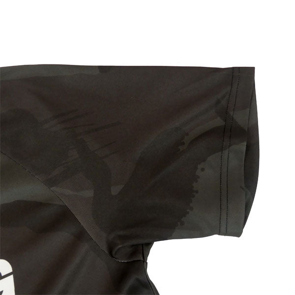 【ショップ限定エントリーでさらに+9倍】【ネコポス送料無料】スパッツィオspazioVIAGGIOVネックカモプラ24SSVG0067サッカーフットサル半袖プラクティスシャツメンズ