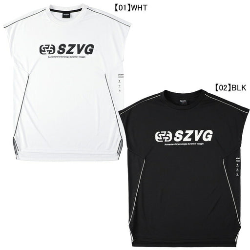 【ネコポス送料無料】スパッツィオSpazioVGパイピングカットノースリーブVG-0070サッカーフットサルメンズ