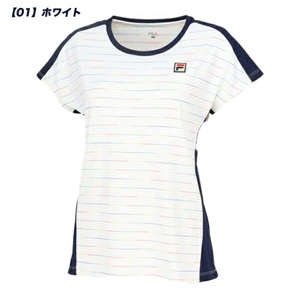 フィラFILAテニスレディースTシャツ半袖シャツテニスウェアスポーツウェアVL2800