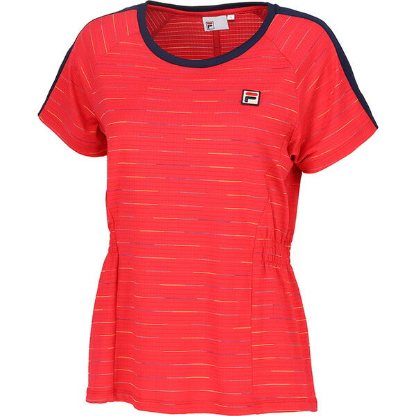 【ネコポス送料無料】フィラFILAレディーステニスウェアゲームシャツTシャツ半袖VL2801