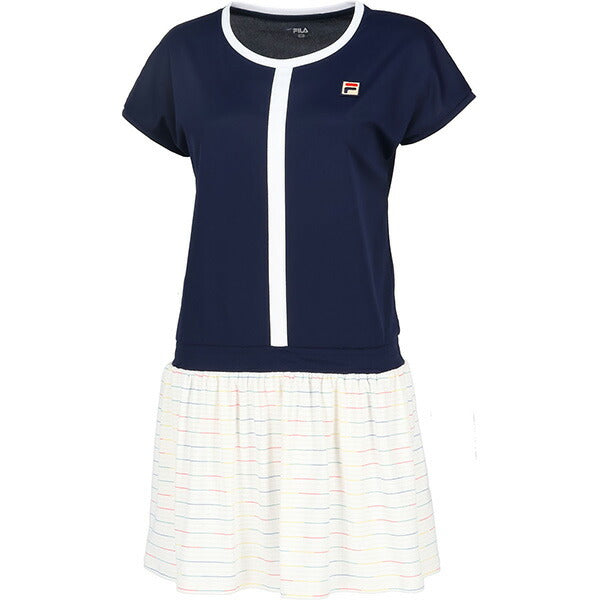 【ショップ限定エントリーでさらに+9倍】フィラFILAレディーステニスウェアワンピースVL2804