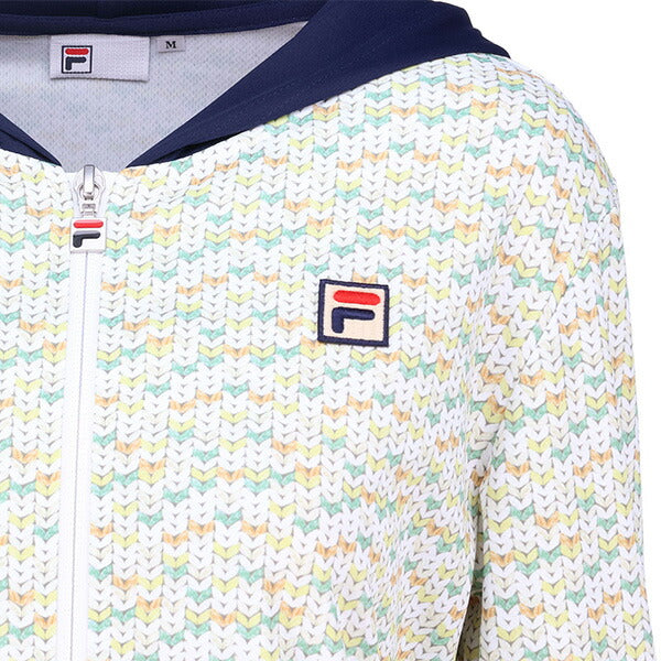 【ショップ限定エントリーでさらに+9倍】フィラFILAレディーステニスウェアフルジップパーカージャケットVL2805