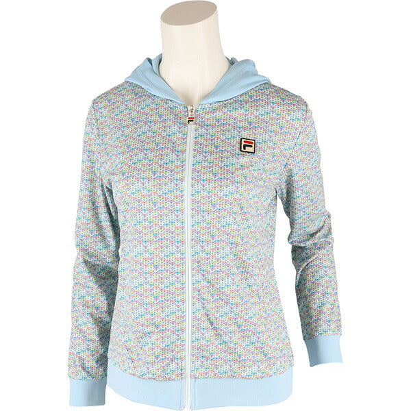 【ショップ限定エントリーでさらに+9倍】フィラFILAレディーステニスウェアフルジップパーカージャケットVL2805