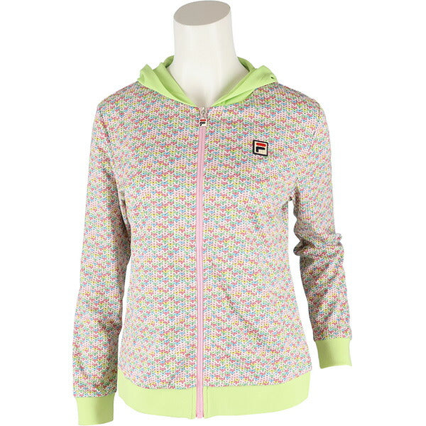 フィラFILAレディーステニスウェアフルジップパーカージャケットVL2805