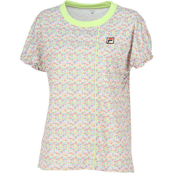 【ネコポス送料無料】フィラFILAレディーステニスウェアゲームシャツTシャツ半袖VL2806