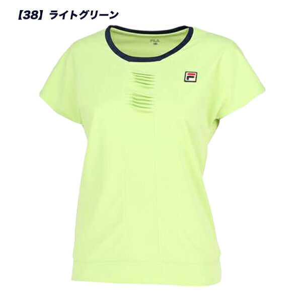 【ショップ限定エントリーでさらに+9倍】フィラFILAテニスレディースゲームシャツTシャツ半袖シャツテニスウェアスポーツウェアVL2820