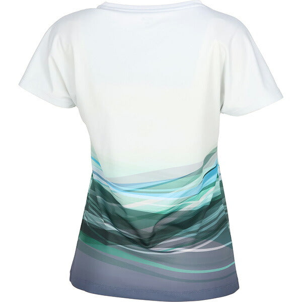 【ショップ限定エントリーでさらに+9倍】【ネコポス送料無料】フィラFILAレディーステニスウェアゲームシャツTシャツ半袖VL2832