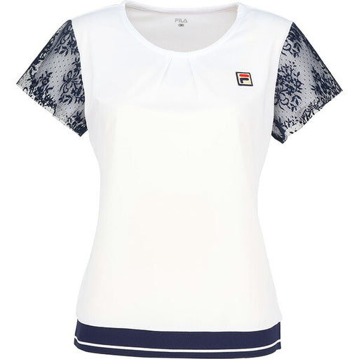 【ショップ限定エントリーでさらに+9倍】【ネコポス送料無料】フィラFILAレディーステニスウェアゲームシャツTシャツ半袖VL2839