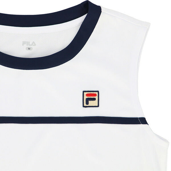 【ショップ限定エントリーでさらに+9倍】【ネコポス送料無料】フィラFILAレディーステニスウェアノースリーブシャツVL2844