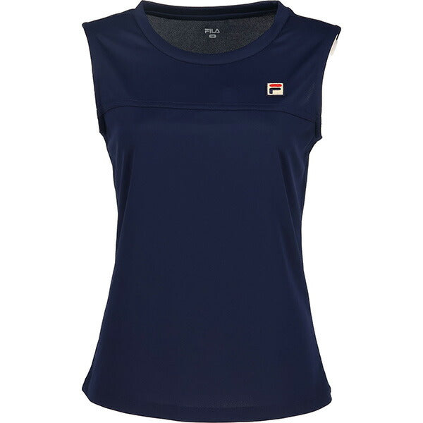 【ショップ限定エントリーでさらに+9倍】【ネコポス送料無料】フィラFILAレディーステニスウェアノースリーブシャツVL2844