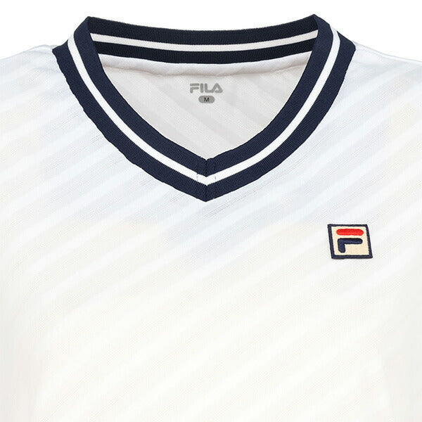 【ネコポス送料無料】フィラFILAレディーステニスウェアゲームシャツTシャツ半袖VL2864