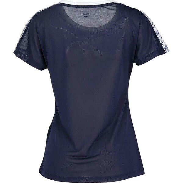 【ネコポス送料無料】フィラFILAレディーステニスウェアゲームシャツ半袖VL2872