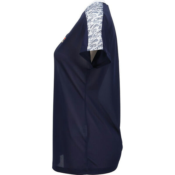 【ネコポス送料無料】フィラFILAレディーステニスウェアゲームシャツ半袖VL2872