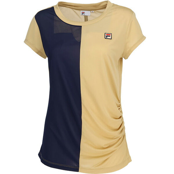 【ネコポス送料無料】フィラFILAレディーステニスウェアゲームシャツTシャツ半袖VL2876
