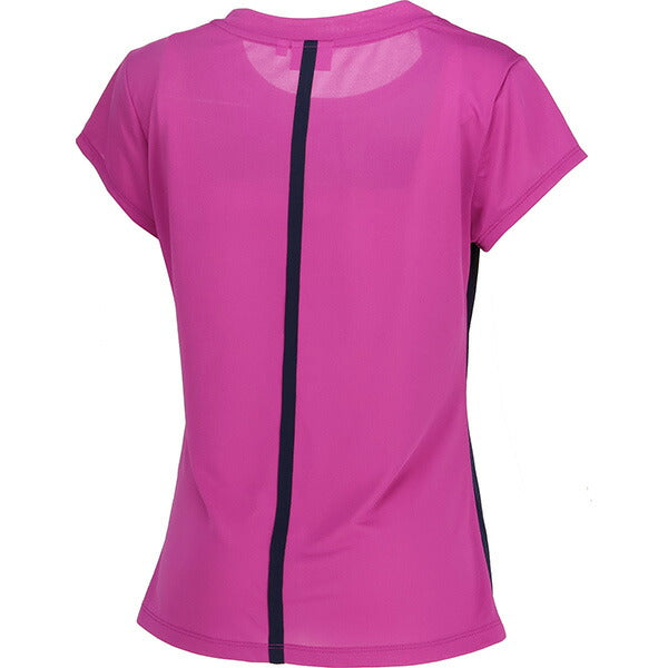 【ネコポス送料無料】フィラFILAレディーステニスウェアゲームシャツTシャツ半袖VL2876