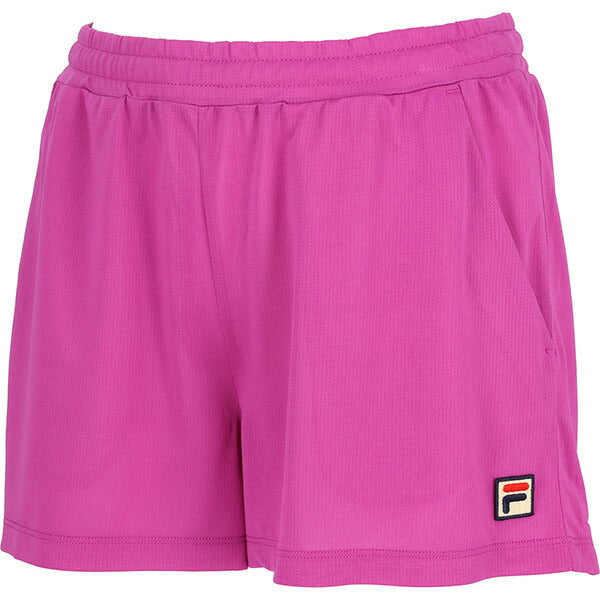 【ショップ限定エントリーでさらに+9倍】フィラFILAレディーステニスウェアショートパンツゲームパンツVL2878