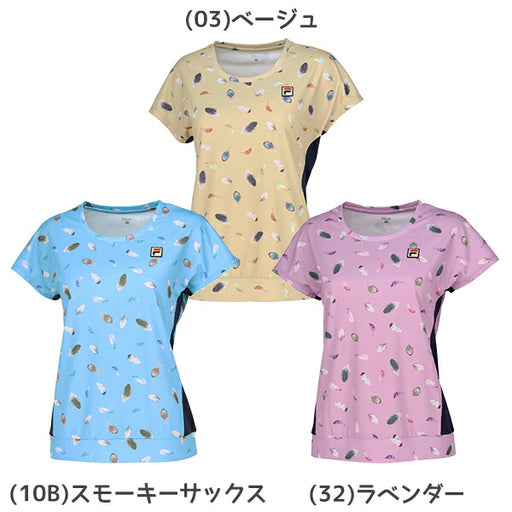 【ネコポス送料無料】FILAフィラテニスレディースゲームシャツVL2910-1