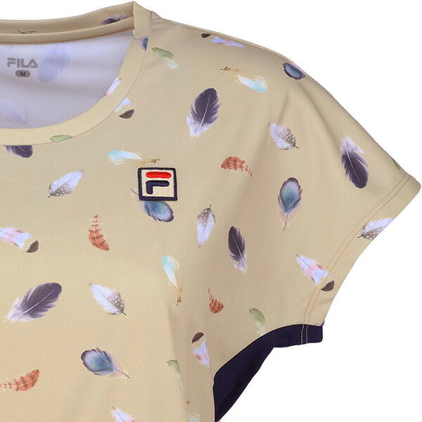 【ショップ限定エントリーでさらに+9倍】フィラFILAレディーステニスウェアシャツVL2910ゲームシャツTシャツ半袖