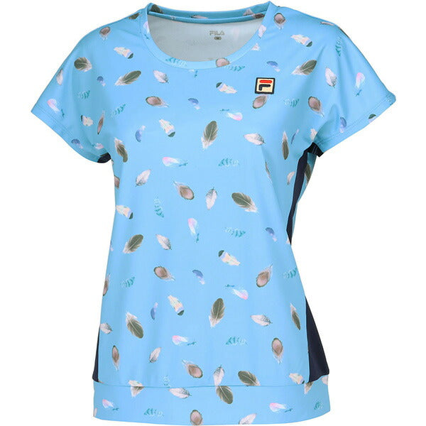 【ショップ限定エントリーでさらに+9倍】フィラFILAレディーステニスウェアシャツVL2910ゲームシャツTシャツ半袖