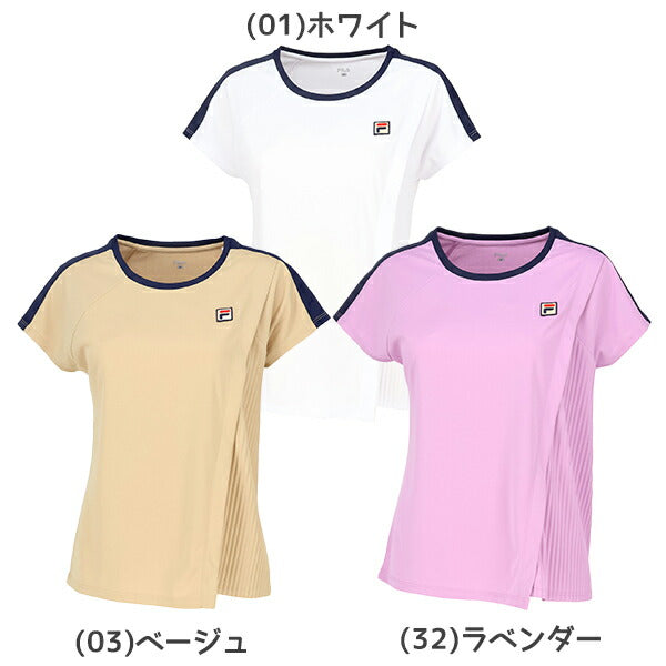 【ネコポス送料無料】FILAフィラテニスレディースゲームシャツVL2916