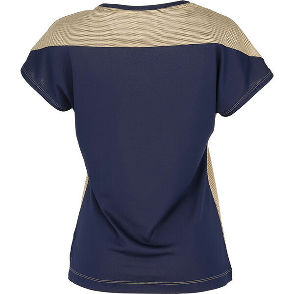 【ショップ限定エントリーでさらに+9倍】フィラFILAレディーステニスウェアシャツVL2920ドットＴシャツゲームシャツ半袖