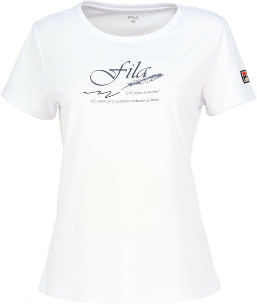 【ネコポス送料無料】FILAフィラテニスレディースTシャツグラフィックTシャツVL2925