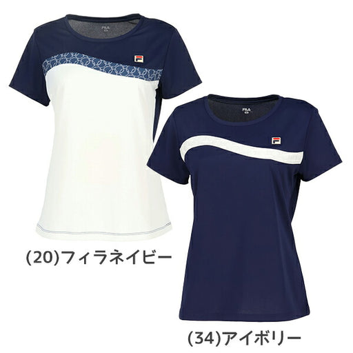 【ネコポス送料無料】FILAフィラテニスレディースゲームシャツVL2929