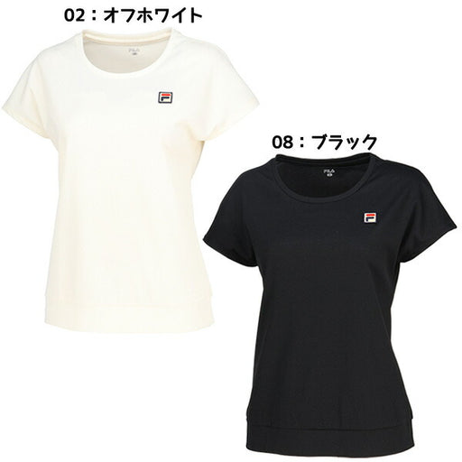 【ショップ限定エントリーでさらに+9倍】フィラFILAレディーステニスウェアシャツVL2942ワッフルTシャツゲームシャツ半袖