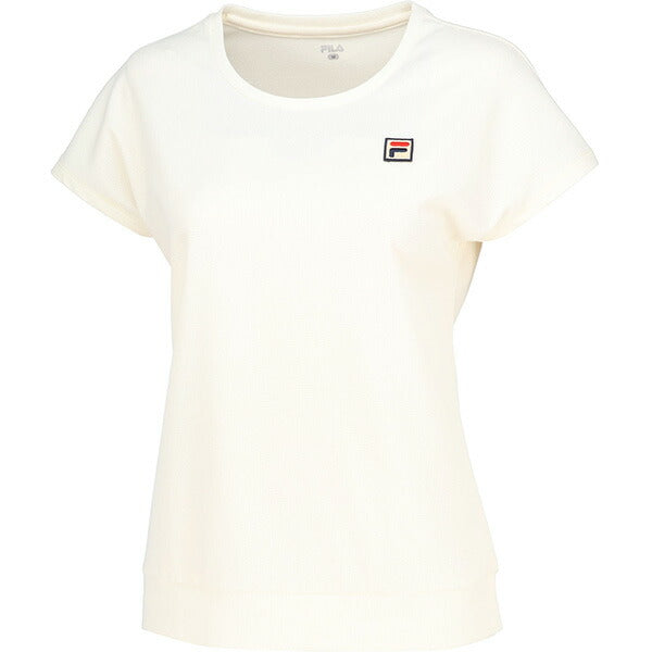 【ショップ限定エントリーでさらに+9倍】フィラFILAレディーステニスウェアシャツVL2942ワッフルTシャツゲームシャツ半袖