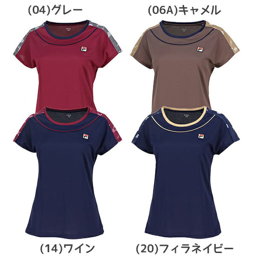 【ネコポス送料無料】FILAフィラテニスレディースゲームシャツVL2948
