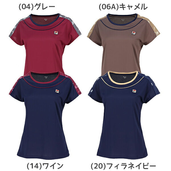 【ネコポス送料無料】FILAフィラテニスレディースゲームシャツVL2948