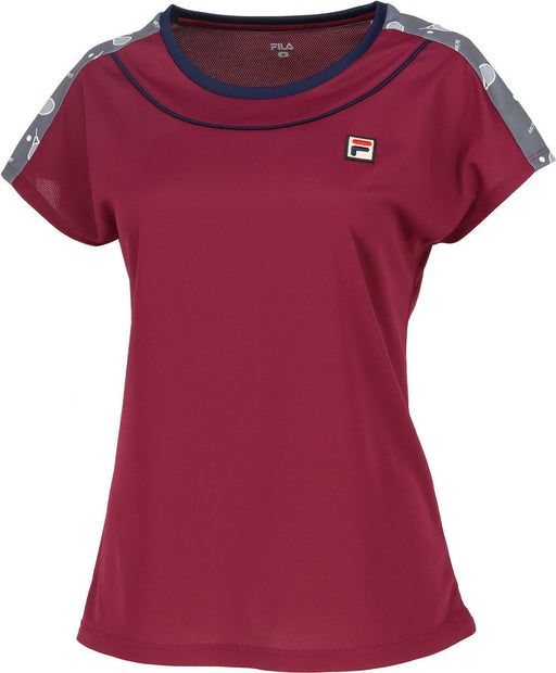 【ネコポス送料無料】FILAフィラテニスレディースゲームシャツVL2948