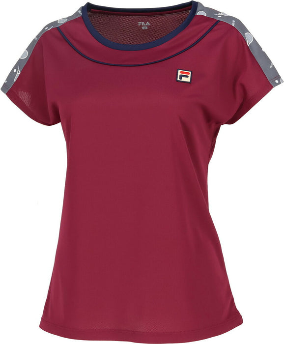 【ネコポス送料無料】FILAフィラテニスレディースゲームシャツVL2948