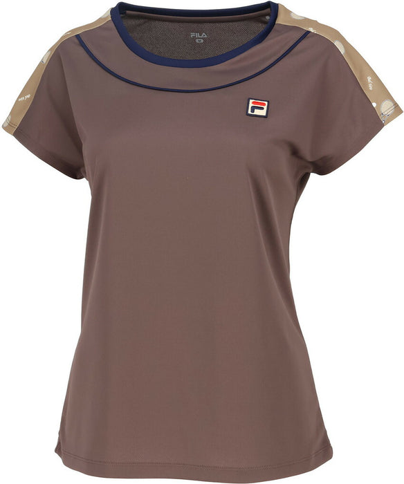 【ネコポス送料無料】FILAフィラテニスレディースゲームシャツVL2948