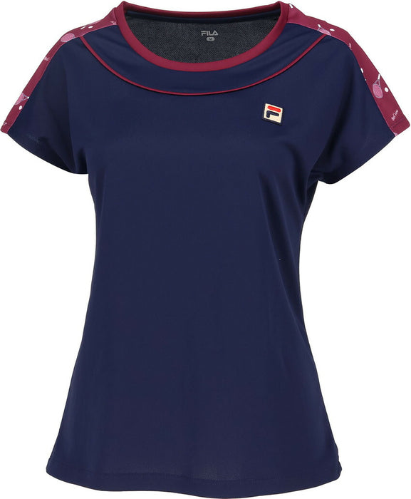【ネコポス送料無料】FILAフィラテニスレディースゲームシャツVL2948