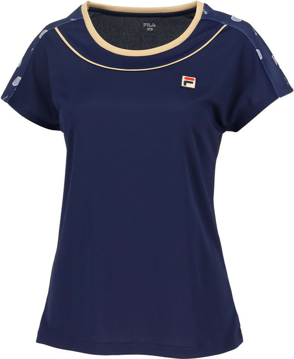【ネコポス送料無料】FILAフィラテニスレディースゲームシャツVL2948