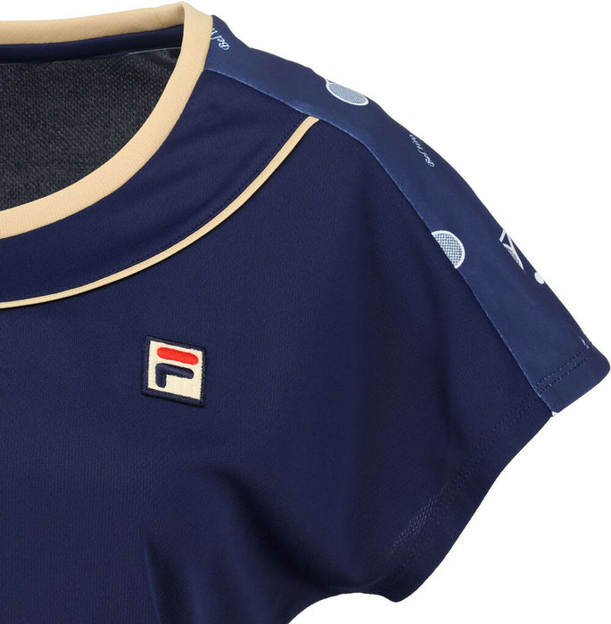 【ネコポス送料無料】FILAフィラテニスレディースゲームシャツVL2948