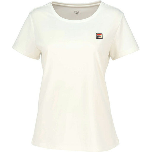 【ショップ限定エントリーでさらに+9倍】フィラFILAレディーステニスウェアシャツVL2953バックプリントTシャツグラフィック半袖