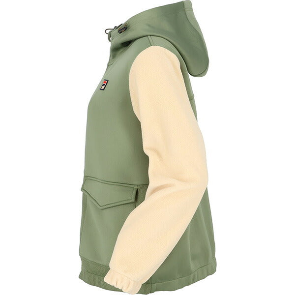 フィラFILAレディーステニスウェアウォームアップシャツVL2959フルジップパーカーアウター長袖