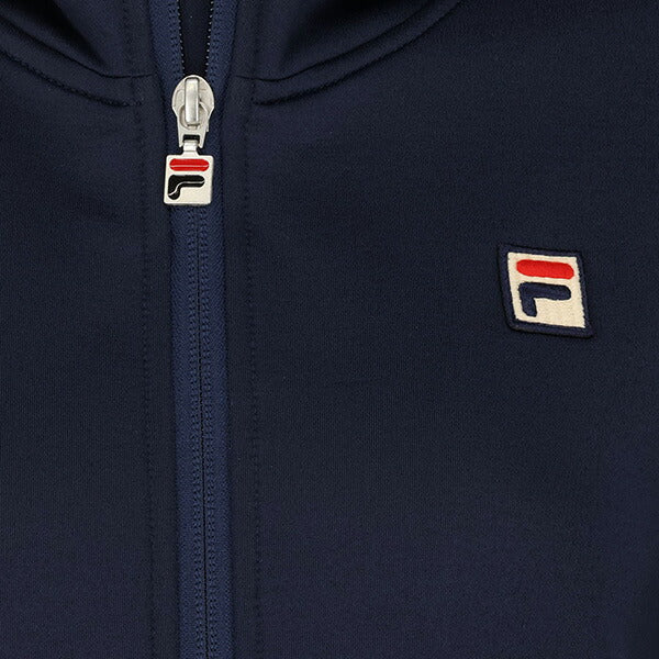 フィラFILAレディーステニスウェアウォームアップシャツVL2959フルジップパーカーアウター長袖