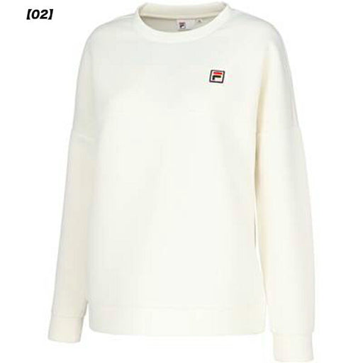 フィラFILAレディーステニスウェアウォームアップシャツVL2960スウェットトップストレーナー長袖