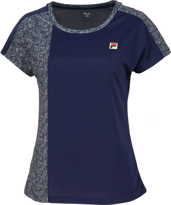 【ネコポス送料無料】FILAフィラテニスレディースゲームシャツVL2963