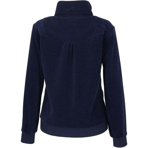 【ショップ限定エントリーでさらに+9倍】フィラFILAレディーステニスウェアシャツVL2972コーデュロイジャケットアウタージャケットフルジップ防寒