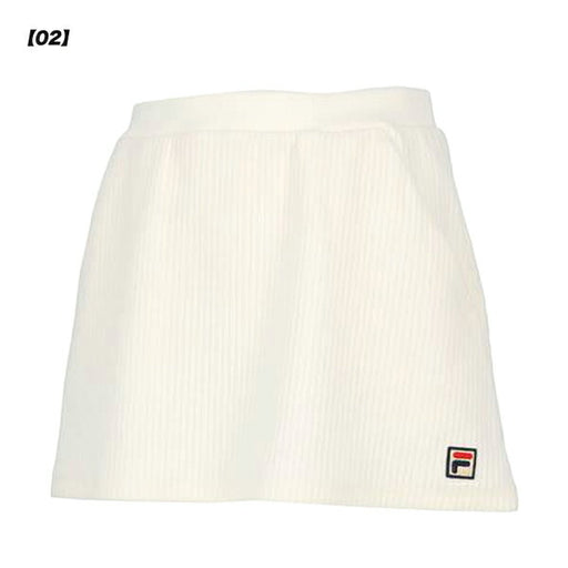 【ショップ限定エントリーでさらに+9倍】フィラFILAレディーステニススコートモーデュロイニットVL2974